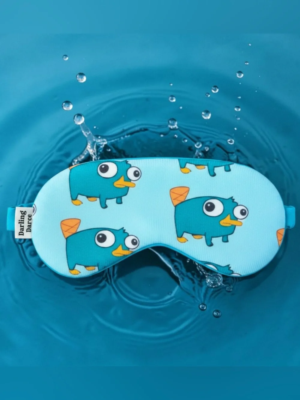 Platypus Print Kids Sleep Mask